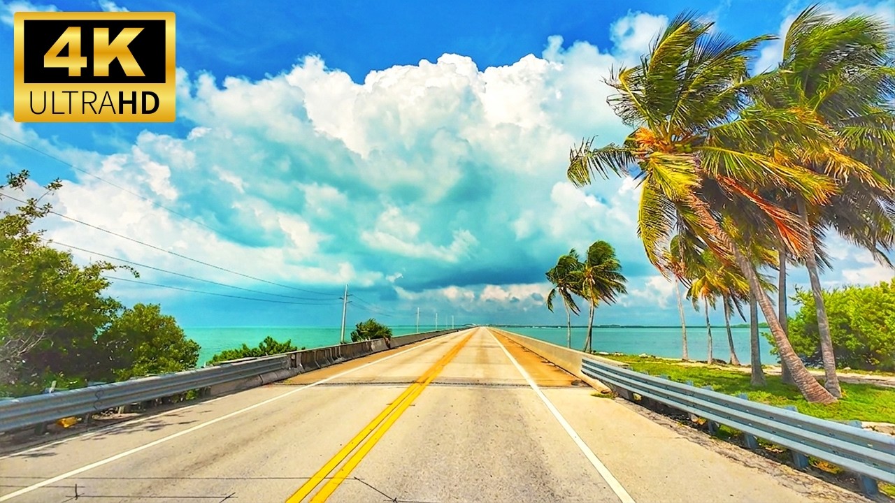 Miami to Key West Complete Road Trip | Overseas Highway Florida in 4K