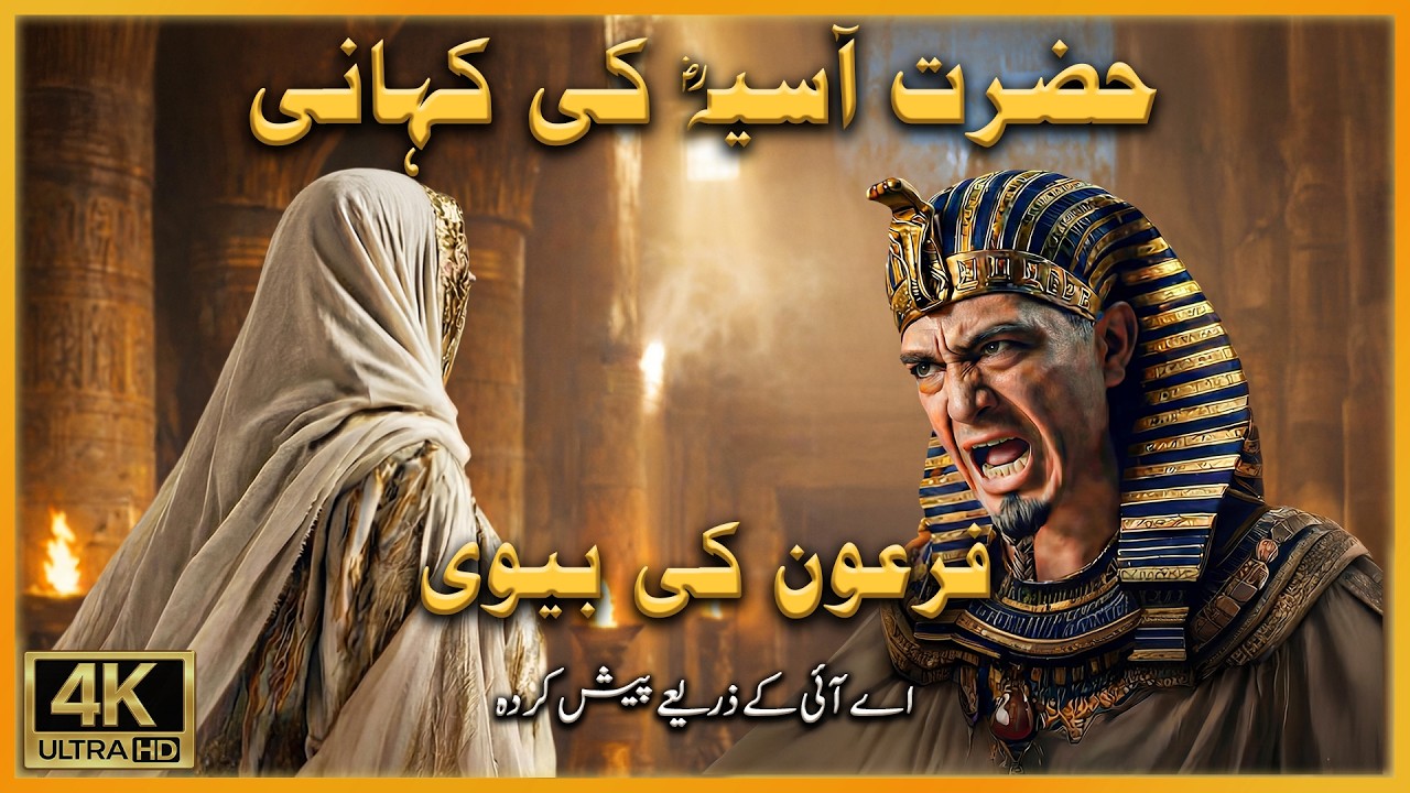 Hazrat Asiya (RA): Firaun Ki Biwi, Aik Posheeda Imaan Wali – AI Se Banayi Gayi Series | Ep. 5