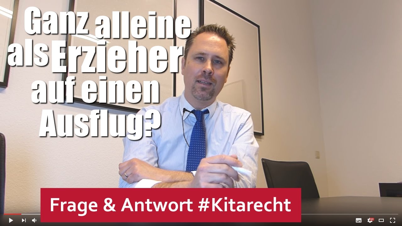 Kita2Day I Darf ein Erzieher alleine einen kleinen Ausflug machen?