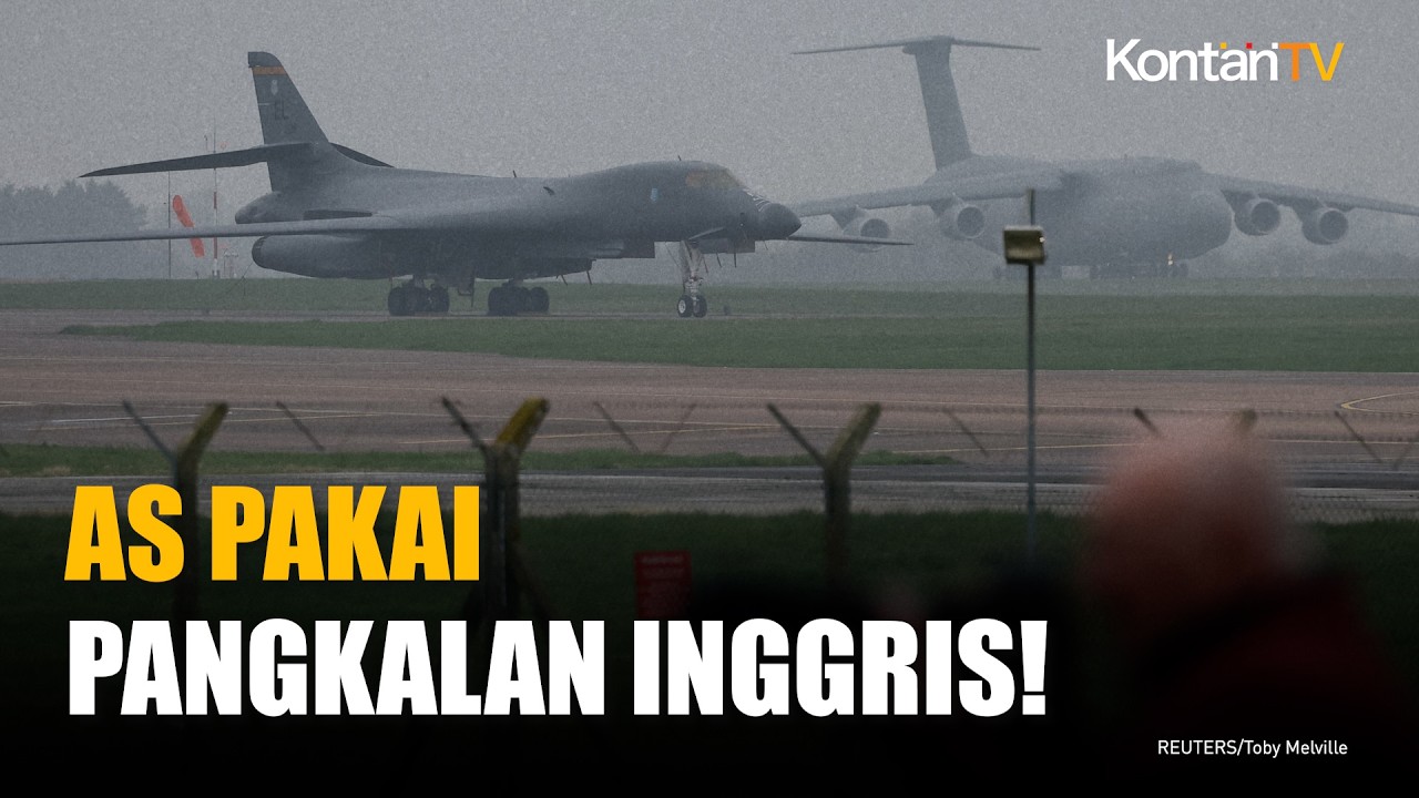 AS Gunakan Pangkalan Inggris untuk Serang Iran! Dunia Makin Tegang