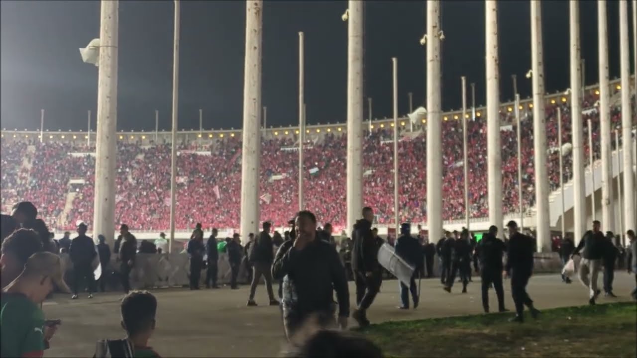 MC Alger - CR Belouizdad : (4) Ultras Fanatic Reds (CRB) 2024/2205 L1 DZ
