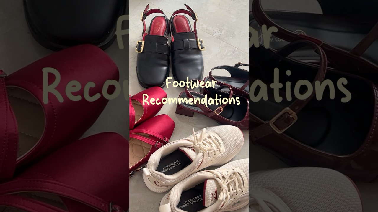Footwear Recommendation from Amazon👠👟