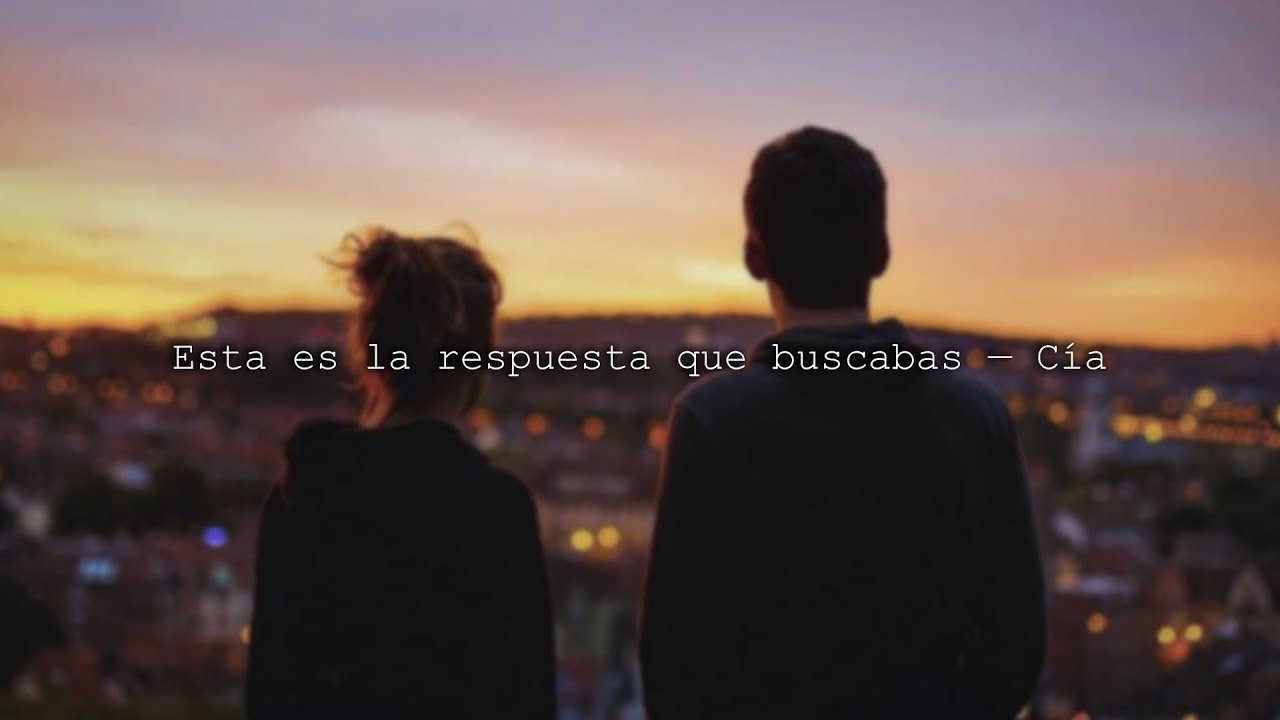 Esta es la respuesta que buscabas — Cía.