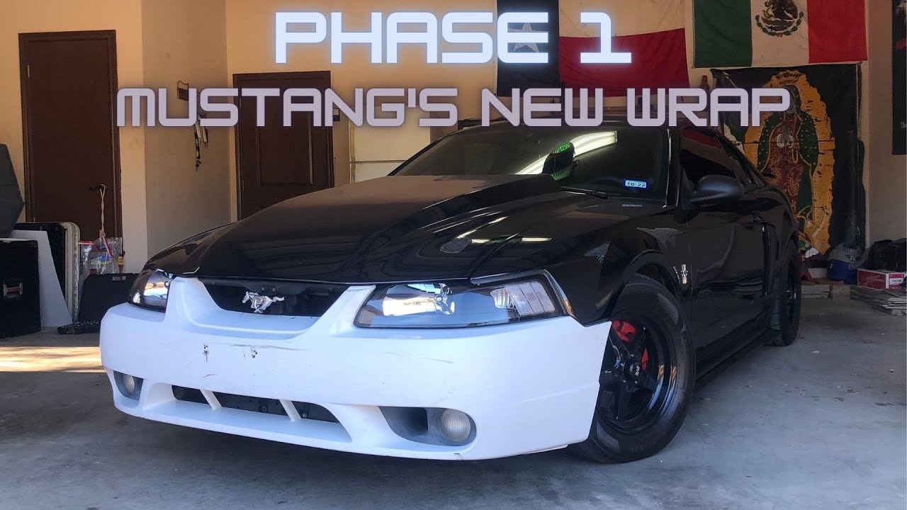 Wrapping my 2004 Mustang GT! - Phase 1 - (Beginner)