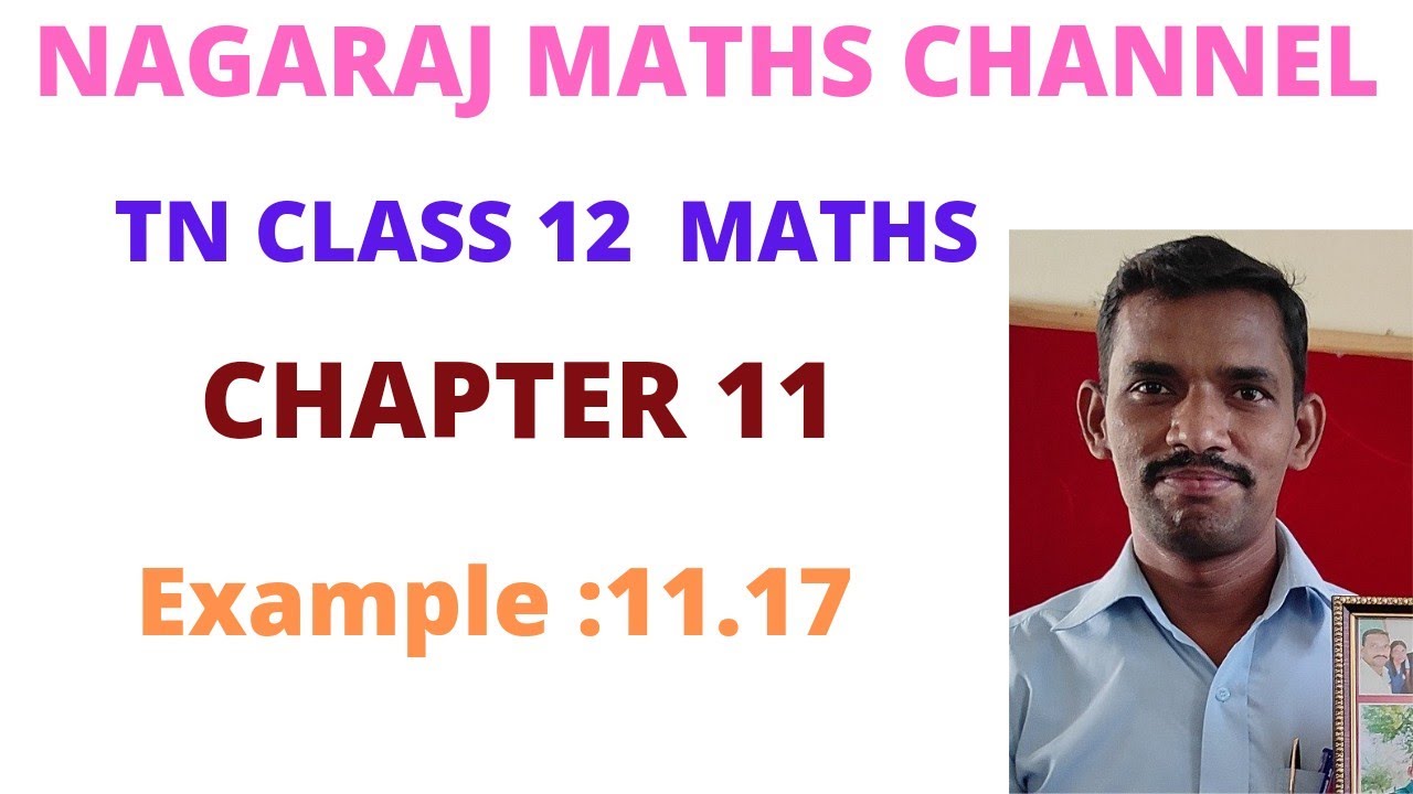 Example:11.17|| TN CLASS 12 MATHS||CHAPTER 11