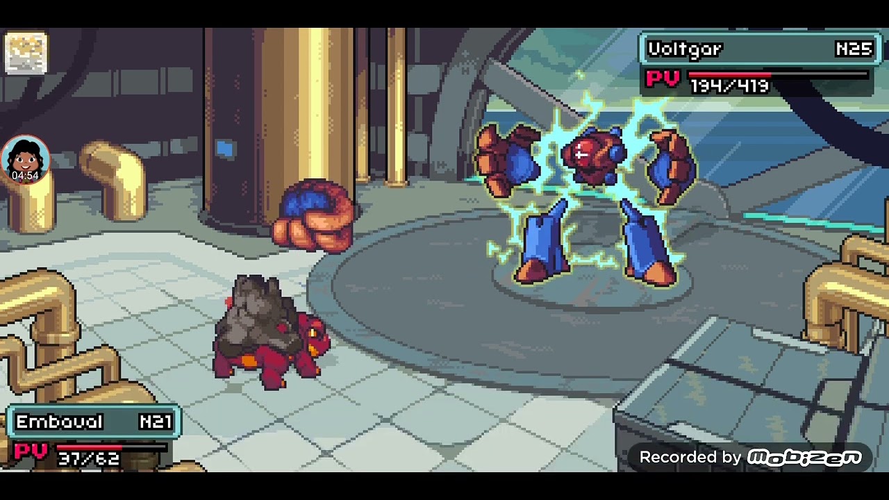 Enfrentando o Voltgar  no #COROMON... aaaa que MEDOOO