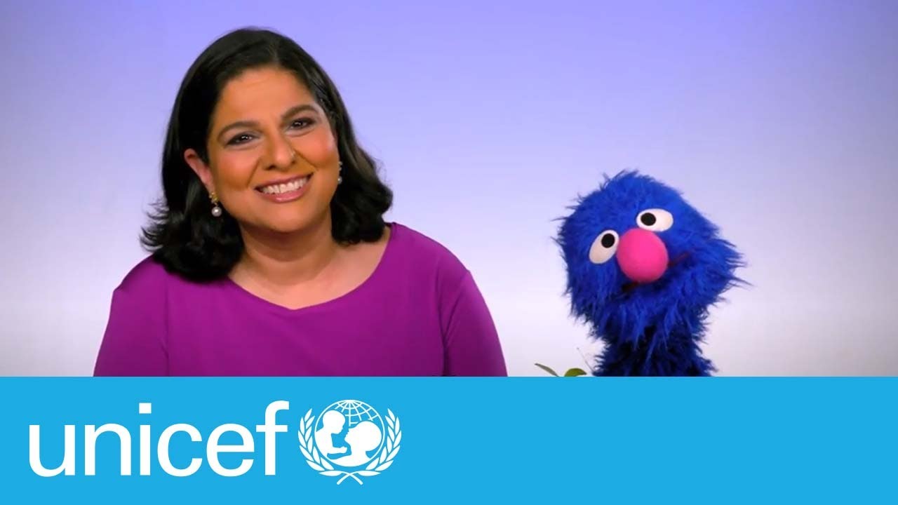 Mini cours de maître d'éducation parentale : Dr.Pia Rebello Britto et Grover de Rue Sésame | UNICEF