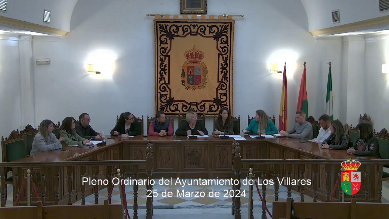 Pleno Ordinario de 25 de Marzo de 2024 Ayuntamiento de Los Villares