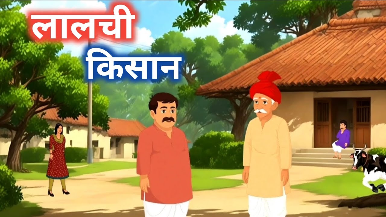 "लालची किसान" | Hindi Kahani | Moral Story | Hindi Kahaniya | Moral Stories 