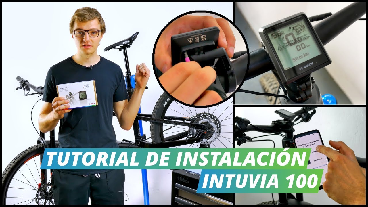 Montaje del display Bosch Intuvia 100 en la E-Bike | EBIKE24 en español