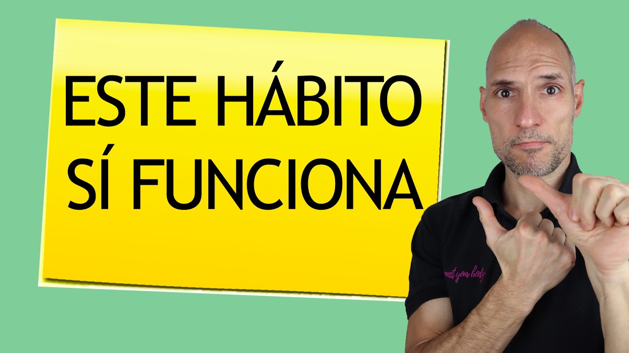 Este ejercicio te da claridad para crear hábitos que duran