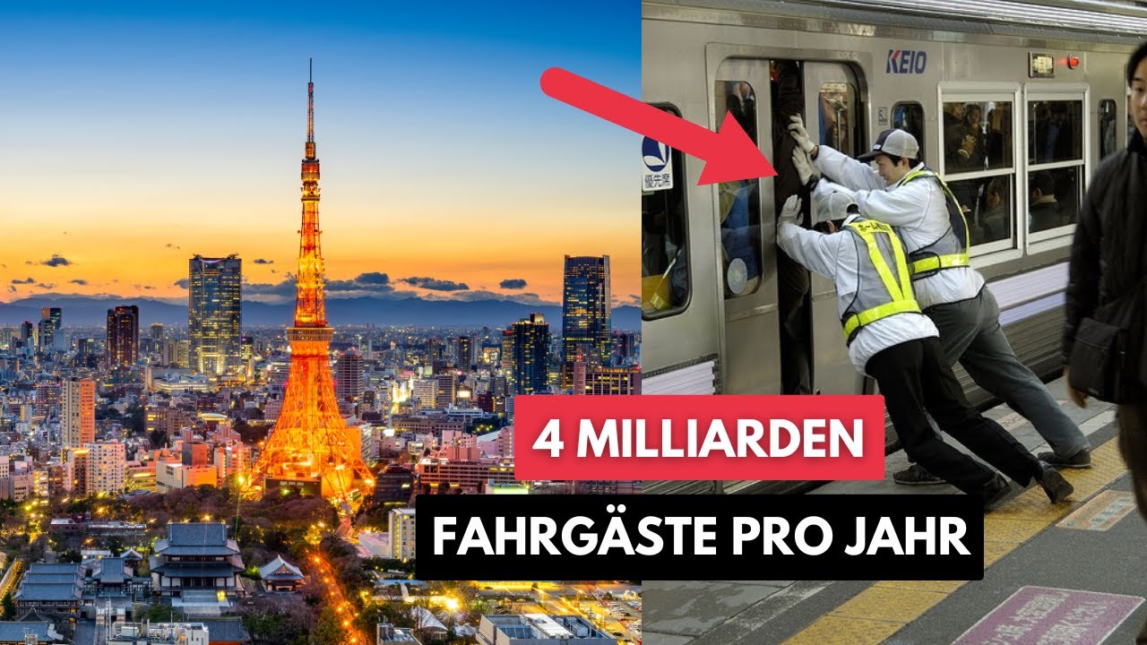 Darum ist Tokyo's U-Bahn die BESTE der Welt!