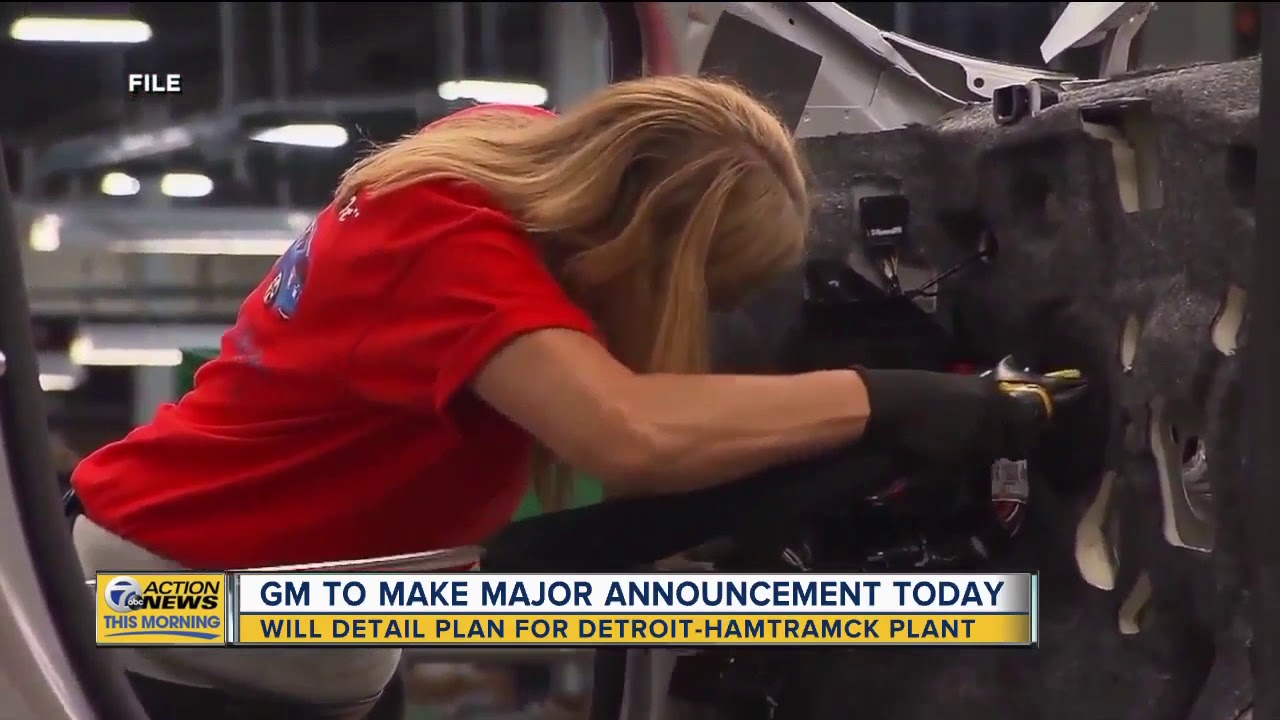 GM expected to announce details of $3B investment in Detroit-Hamtramck plant