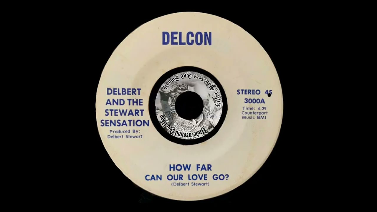 Delbert & the Stewart Sensation  -  How Far Can Our Love Go? ( Delcon 3000)