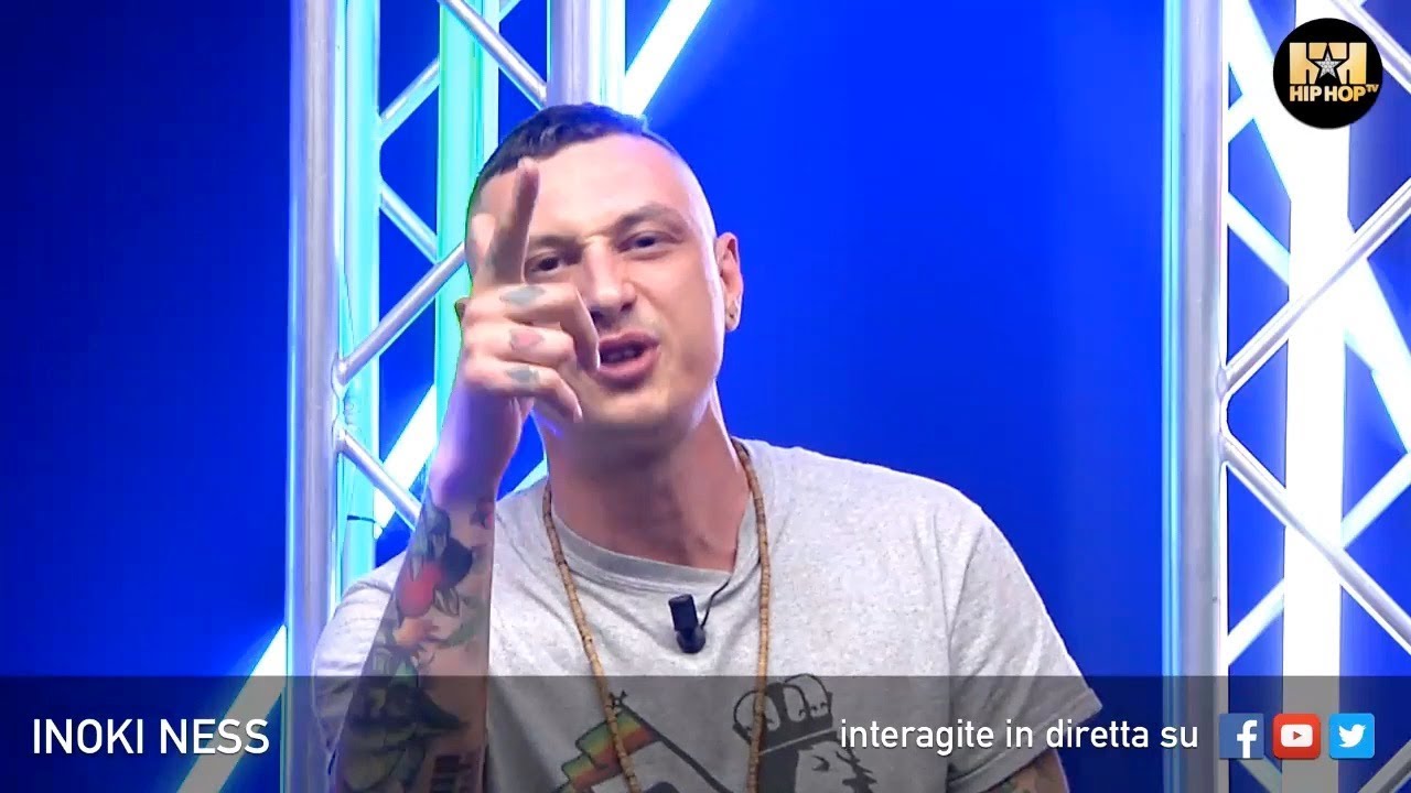 INOKI NESS 🎤 LIVE SU HIP HOP TV 👊🏻📲