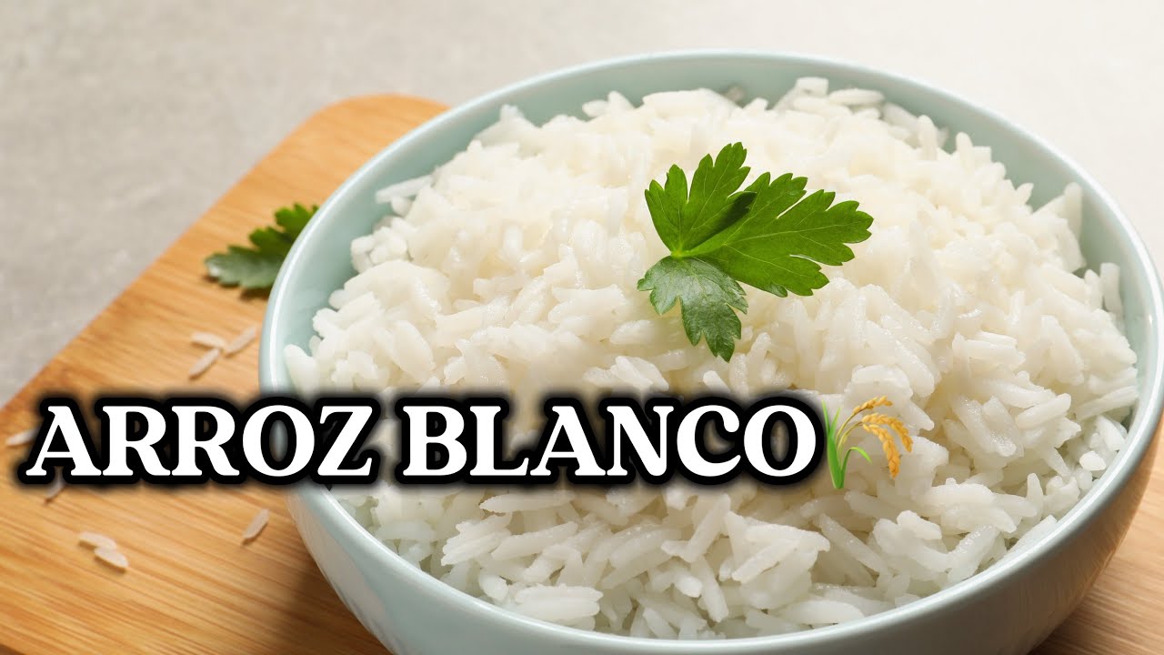 Como hacer ARROZ BLANCO con AJO (1 de 20 maneras de hacer arroz)