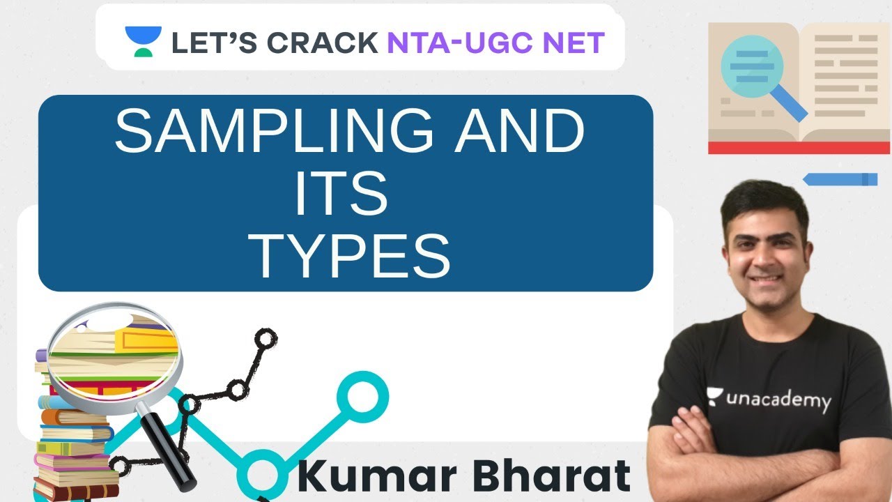 Sampling and it's Types | Research Aptitude for NTA UGC NET Paper 1 | Kumar Bharat