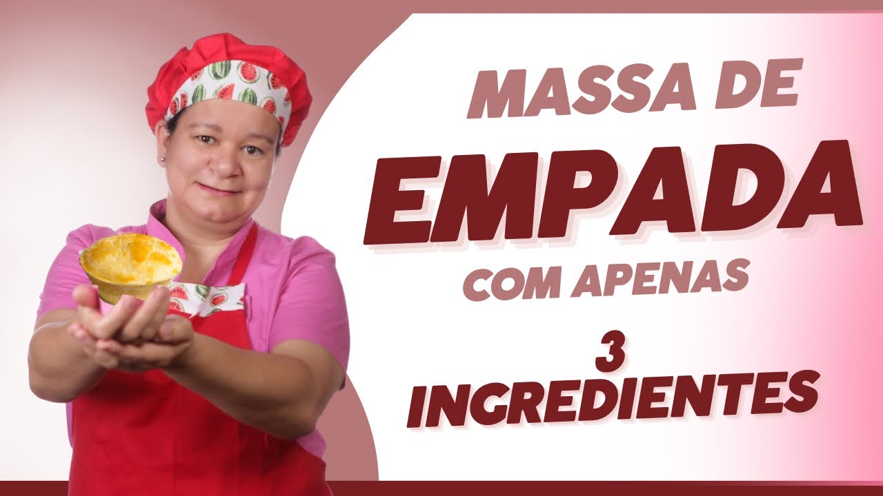 MASSA DE EMPADA COM 3 INGREDIENTES. Super Fácil!!
