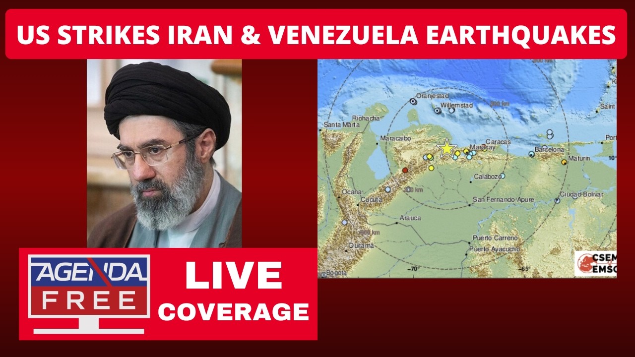 New US Strikes on Iran & Venezuela Earthquakes - LIVE Breaking News Coverage