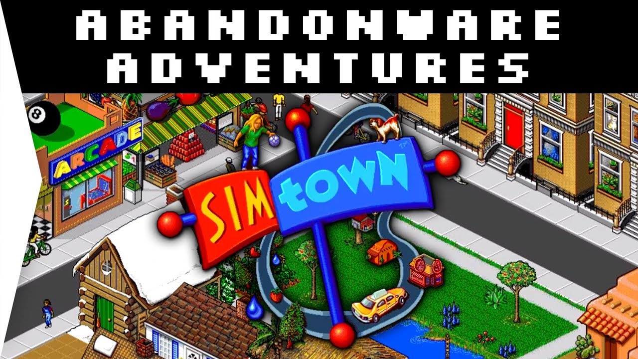 SIMTOWN is a Retro Nostalgic 1995 City-building Game