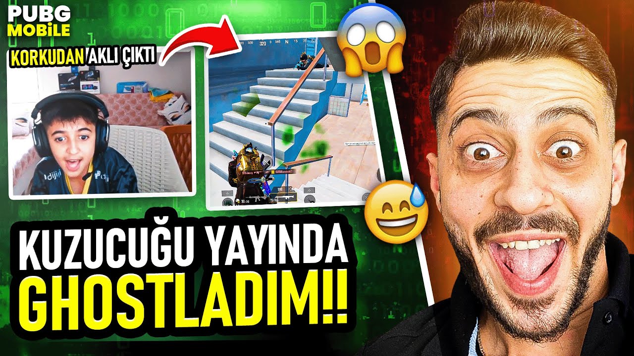 KUZUCUĞU YAYINDA GHOSTLADIM!!! KORKUDAN AKLI ÇIKTI 😱