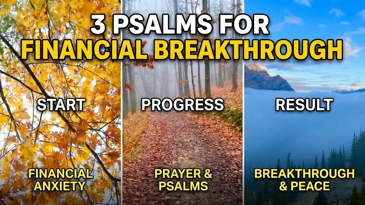 3 Psalms for Financial Breakthrough:  Pray This Daily