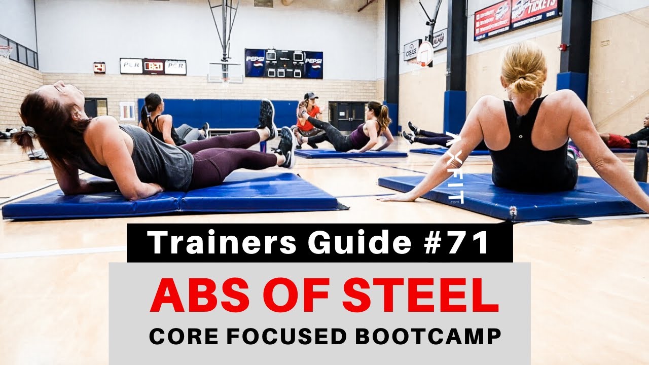 ABS OF STEEL!!! 55 Minute Bootcamp Workout | Trainers Guide #71