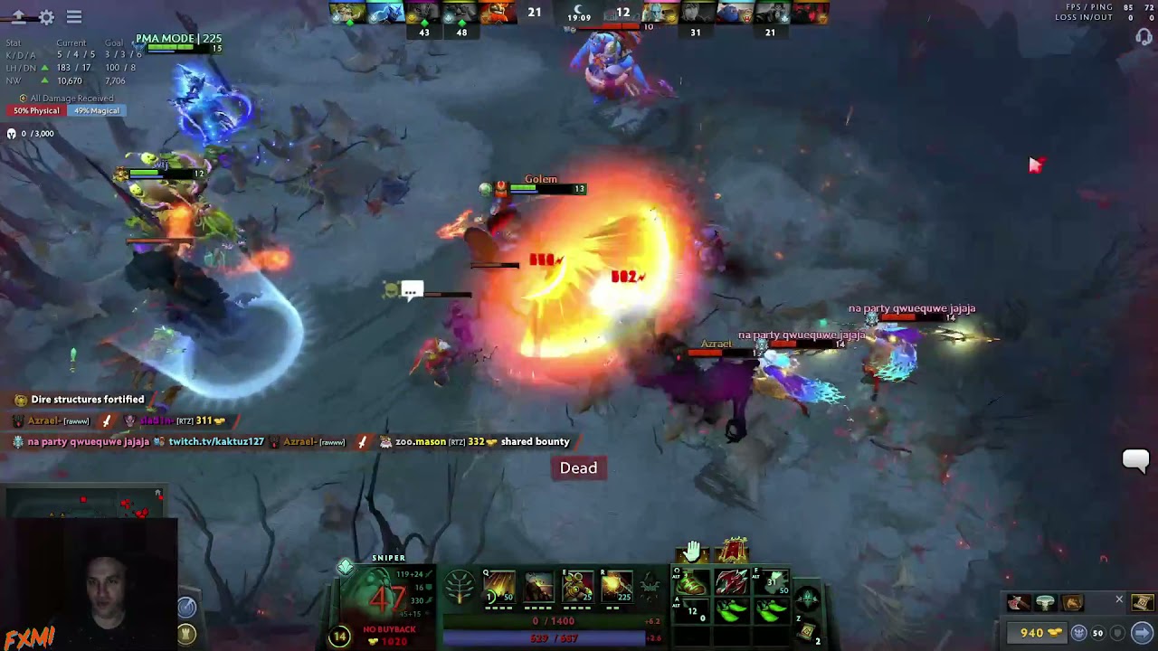 SF ULT + RAZE COMBO | Shadow Fiend find the most effective way to kill