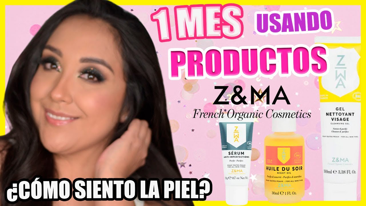 US&Eacute; por 1 MES los PRODUCTOS de SKINCARE de Z&MA | Nadia Elias