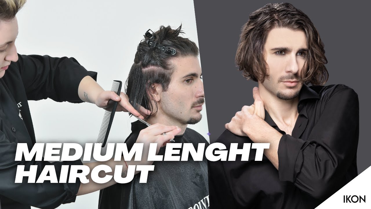 Taglio uomo medio lungo Tutorial