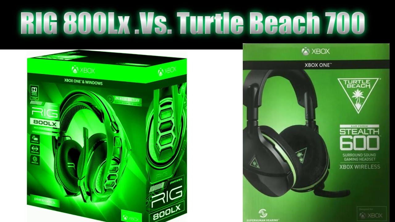 Turtle Beach STEALTH 700 VS Plantronics RIG 800LX review