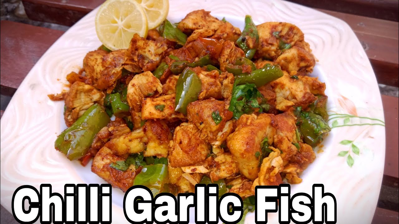 Chilli garlic fish 🐟 | Spicy fish recipe | Chilli fish by FoodLogic