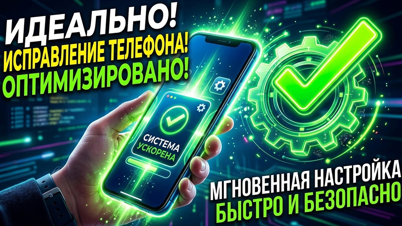 Глючит телефон? НЕ ДЕЛАЙ СБРОС! Секретная настройка Android