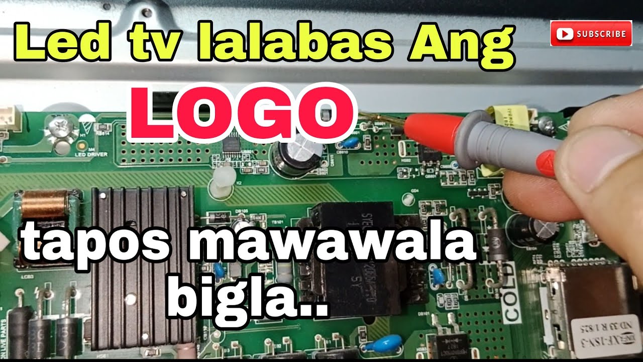 TCL 40 LED TV Lalabas ang logo tapos namamatay bigla.