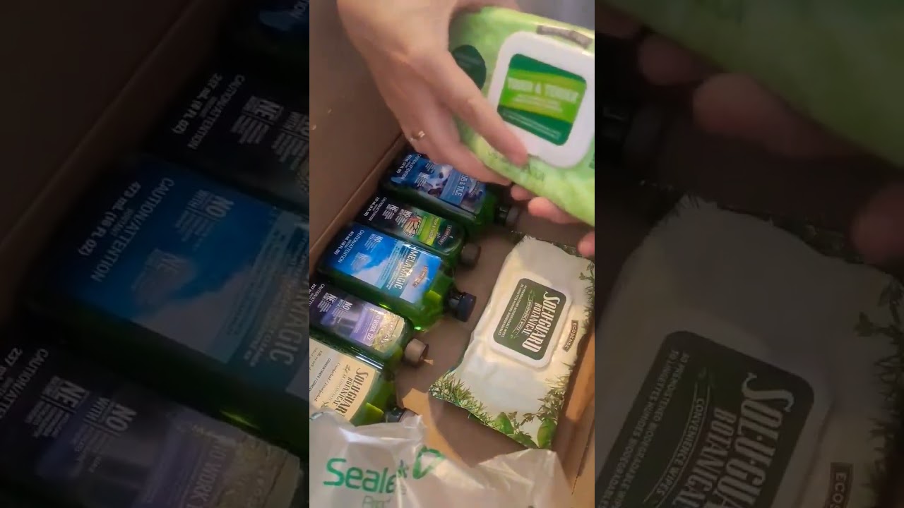 Unboxing Our New Melaleuca Cleaning Supplies. #shorts #shortsfeed #cleaning #cleaningmotivation