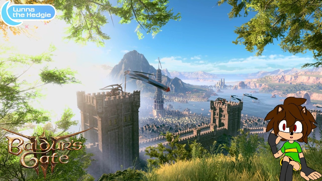 (vtuber) This Hedgie is going though Baldur's Gate 3 with friends