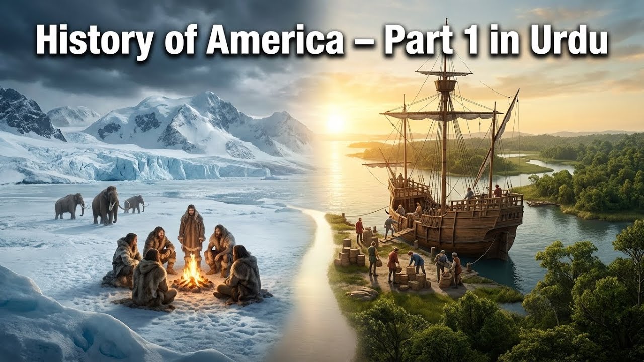 History Of America Part 1 In Urdu .   
