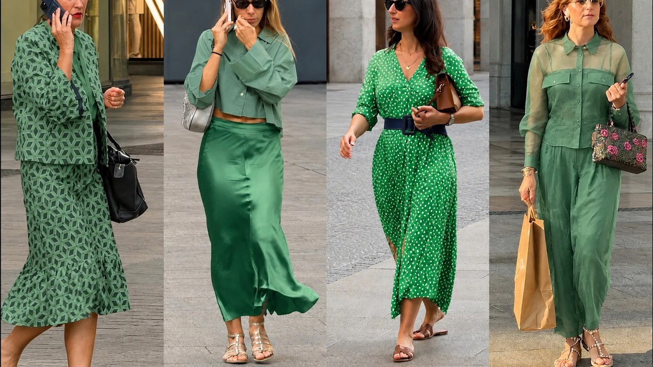 💚COLORFUL ITALIAN BEAUTY & ELEGANCE | MILAN STREET STYLE SUMMER LUXURY SHOPPING & NEW FASHION TRENDS