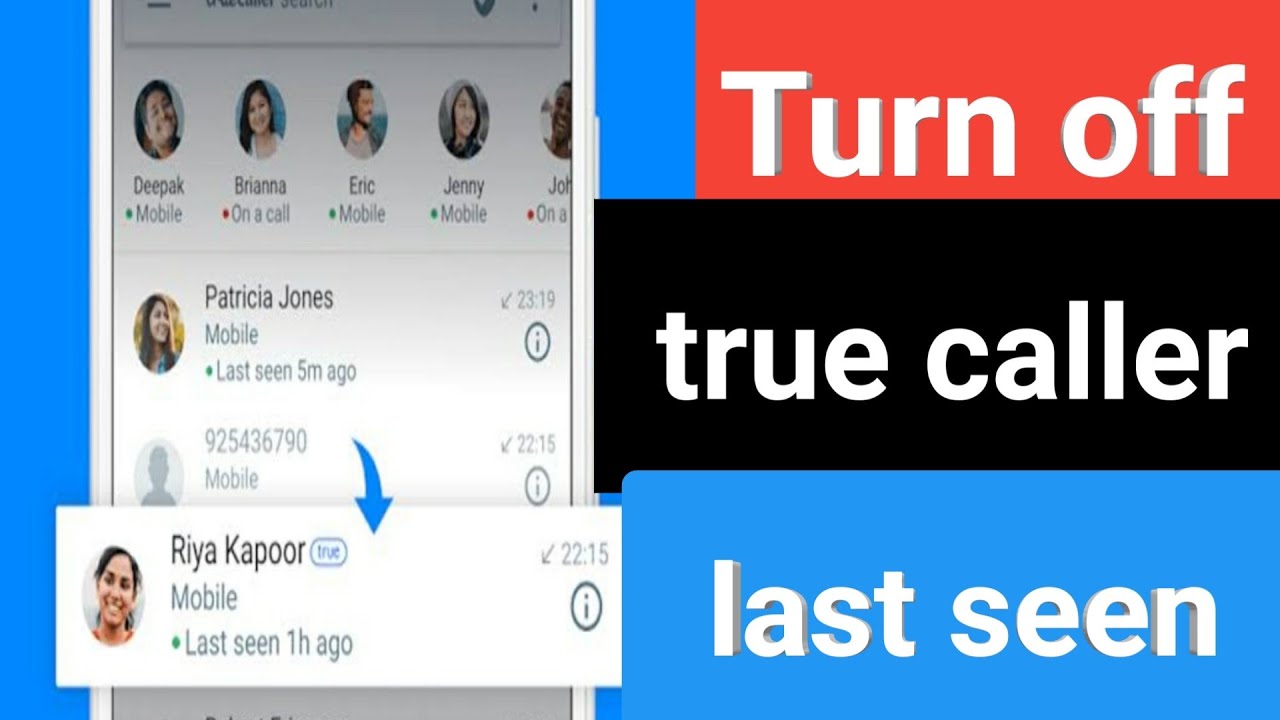 how to hide last seen in true caller | true caller availability | samtech