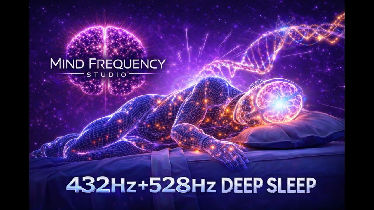432Hz + 528Hz | Deep Sleep Frequency Experience