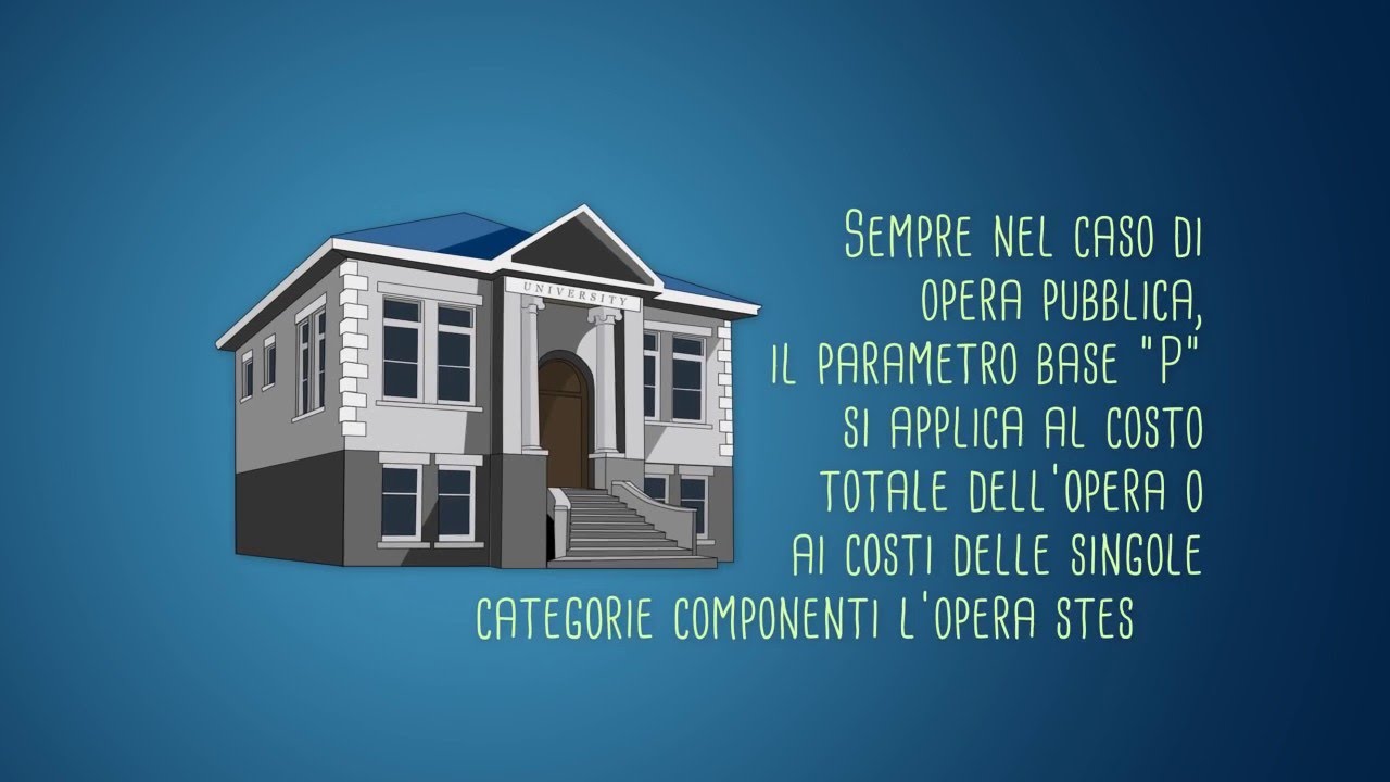 Corso E-learning - Determinazione dei compensi per prestazioni tecniche