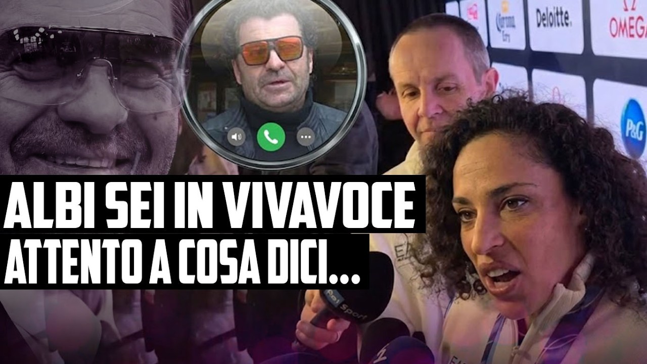 Alberto Tomba chiama Federica Brignone e interrompe la conferenza stampa: &ldquo;Attento&hellip;&rdquo;