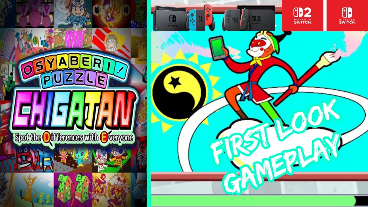 Osyaberi! Puzzle Chigatan – Nintendo Switch / Switch 2 Gameplay