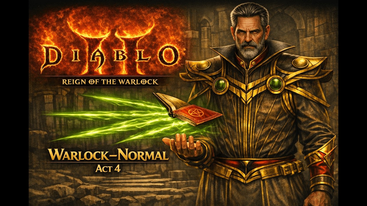 Chill D2R - Echoing Strike Warlock - Normal Act 4