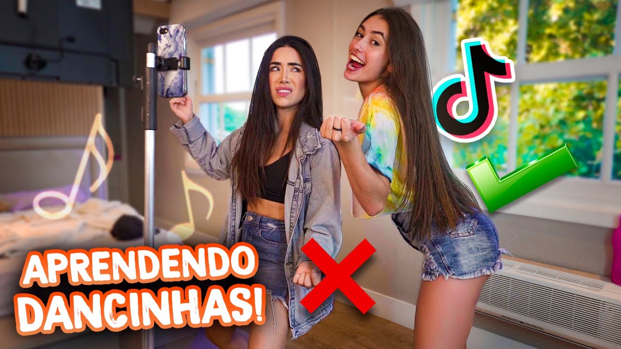 A KAUANA ME ENSINOU A DANÇAR TIKTOK!