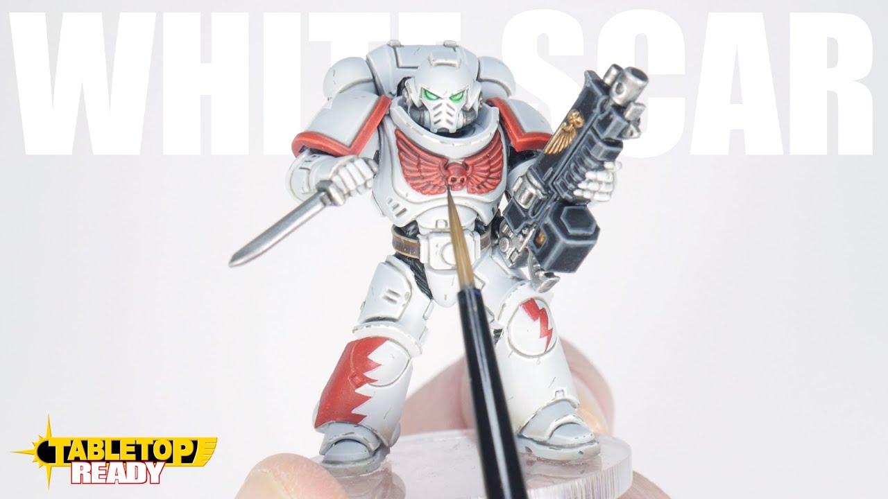 How To Paint White Scars for Warhammer 40,000