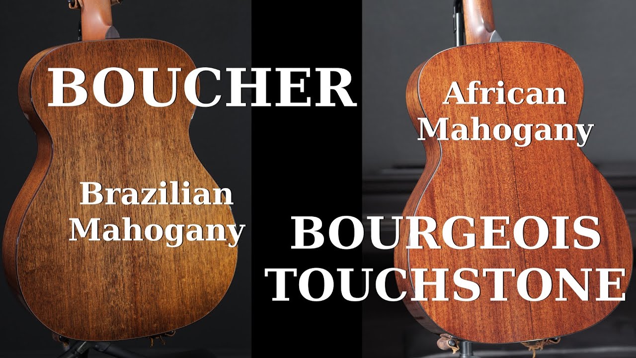 Boucher or Bourgeois? There is price difference. African Mahogany or Torrefied Brazilian Mahogany?
