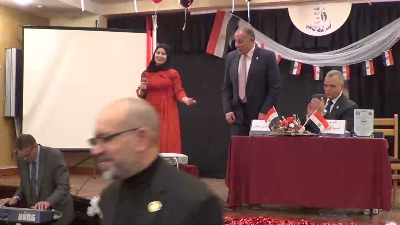 إحتفال عيد الشرطة ال ٧٤ والفنانة ملك إبراهيم