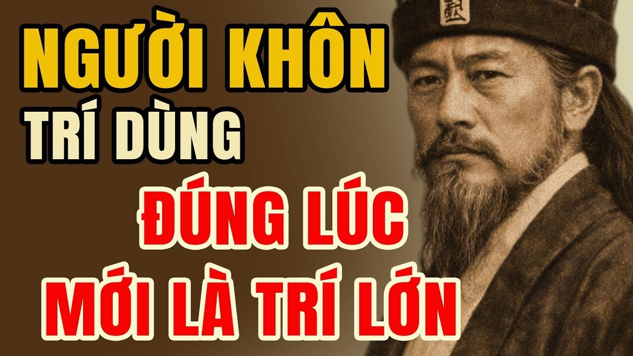 Gia Cát Lượng Dạy Trí Dùng Đúng Lúc Mới Là Trí Lớn | Lời Dạy Cổ Nhân