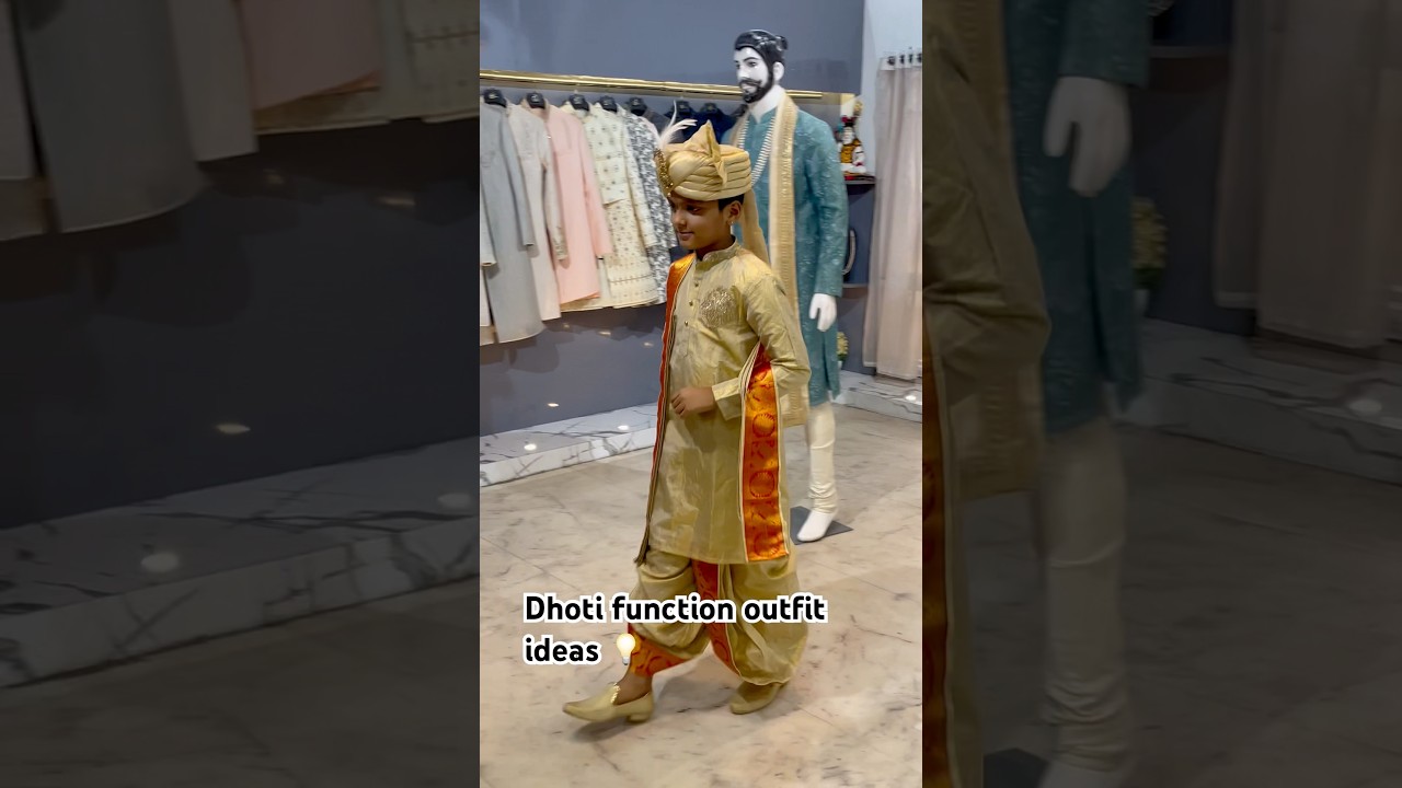 Kids dhoti function outfit ideas 💡 